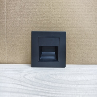 BIO-PASS LED STEP LIGHT BASE (1.5W/3000K) Black