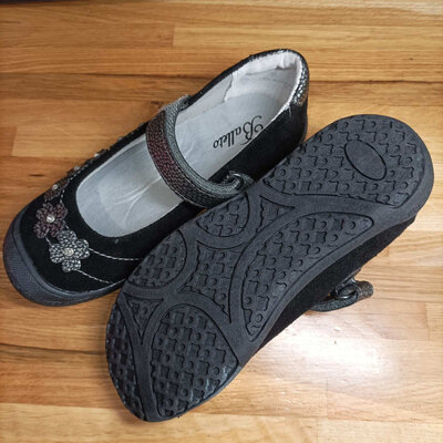 Jumping Jacks Kids Comet 25 (Black Suede)