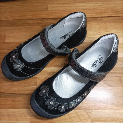 Jumping Jacks Kids Comet 27 (Black Suede)