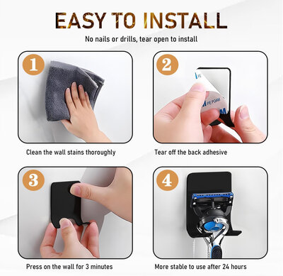 Disfact KKA-304 SUS304 2pcs Black