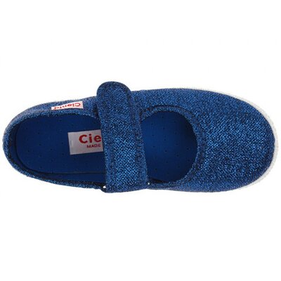 Cienta Kids Shoes 56013 18 (Blue Metallic)