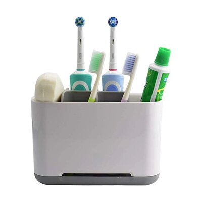 EasyStore Toothbrush Caddy L-size Gray