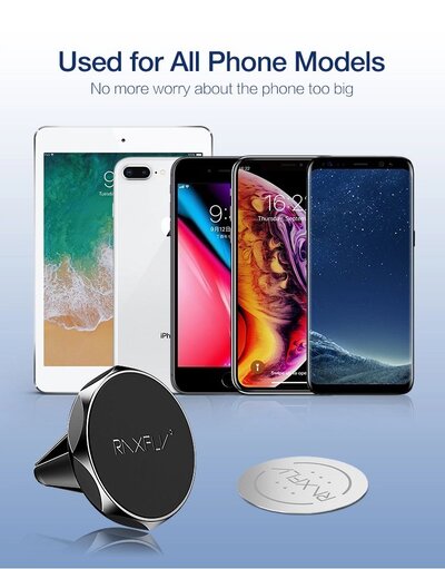 RAXFLY O-Type LUX Magnetic Holder Black