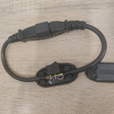 E-JUN C14-C13 Switch Cable 10A
