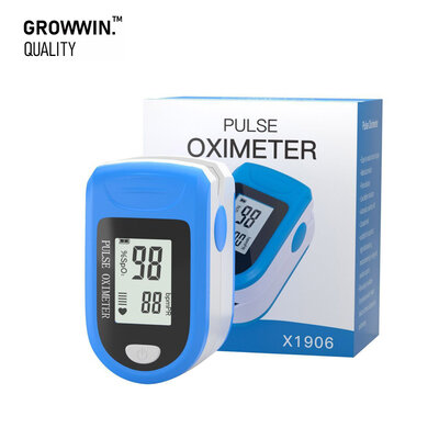 GrowWin Pulse Oximeter (X-1906) Blue